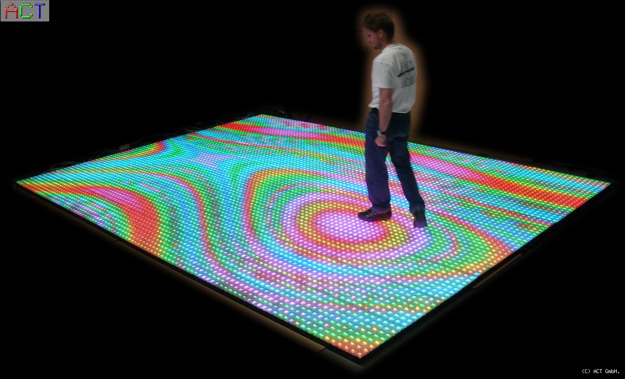 Videoboden 500 x 360 cm